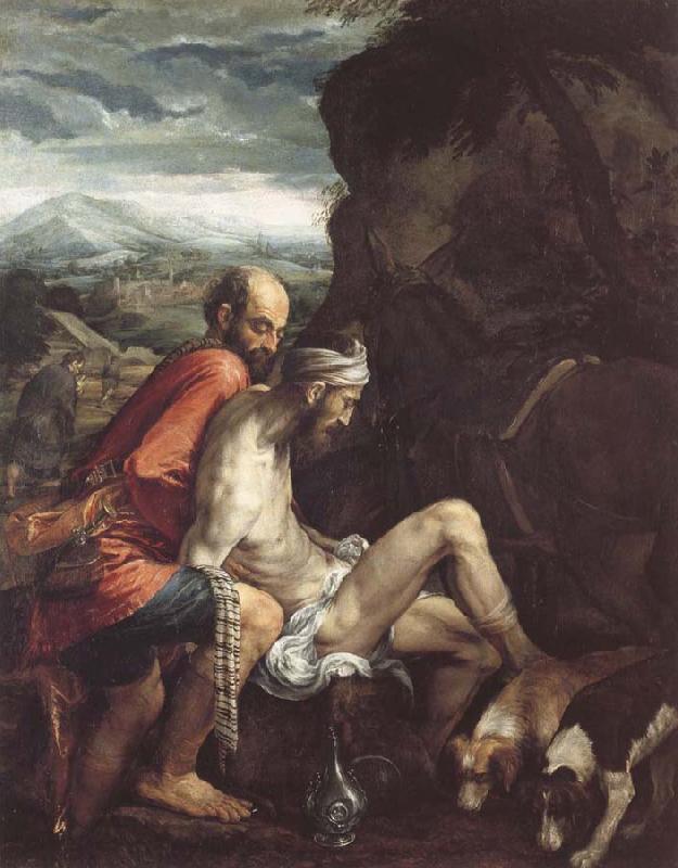 Jacopo Bassano The good Samaritan oil painting picture